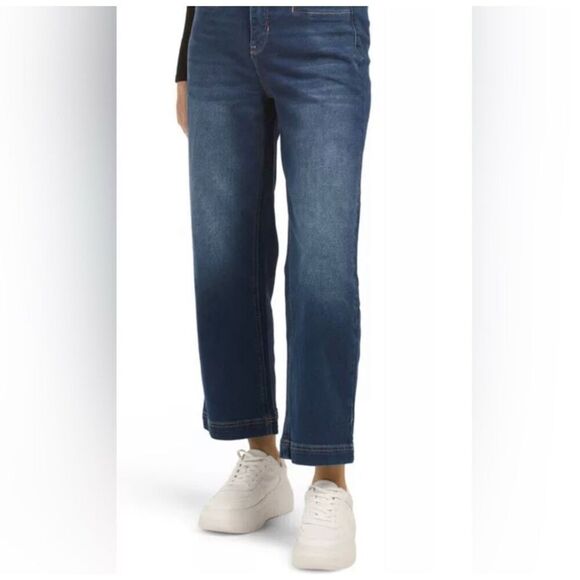 Nicole Miller Nomad Super High Waisted Wide Leg Jeans Women’s 12 - Picture 1 of 8